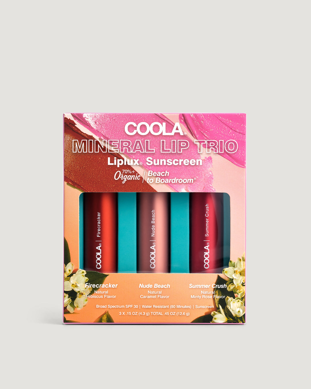 Mineral Liplux® Sunscreen Trio