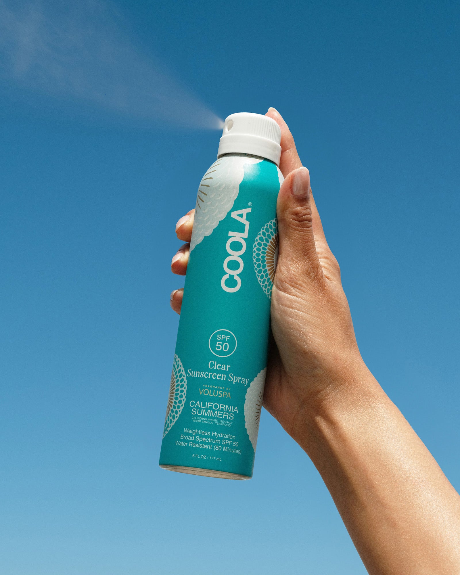 Clear Sunscreen Spray - California Summers - Image 2
